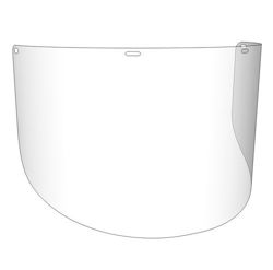 Picture of CLEAR POLYCARBONATE REPLACEMENT FACESHIELD