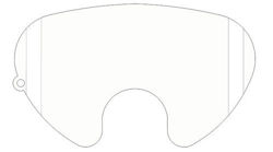 Picture of CLEAR RPET RESPIRATOR COVER LENS