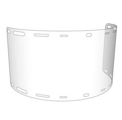 Picture of CLEAR POLYCARBONATE REPLACEMENT FACESHIELD