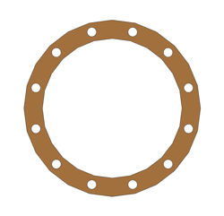 Picture of 1/8" Thick Gylon 3500 Full Face Gasket