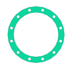 Picture of 1/16" Thick Thermoseal C4324 Full Face Gasket