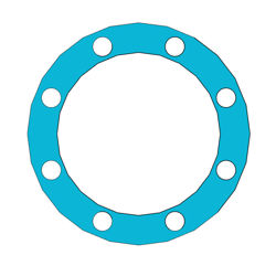 Picture of 1/16" Thick G3000 Full Face Gasket